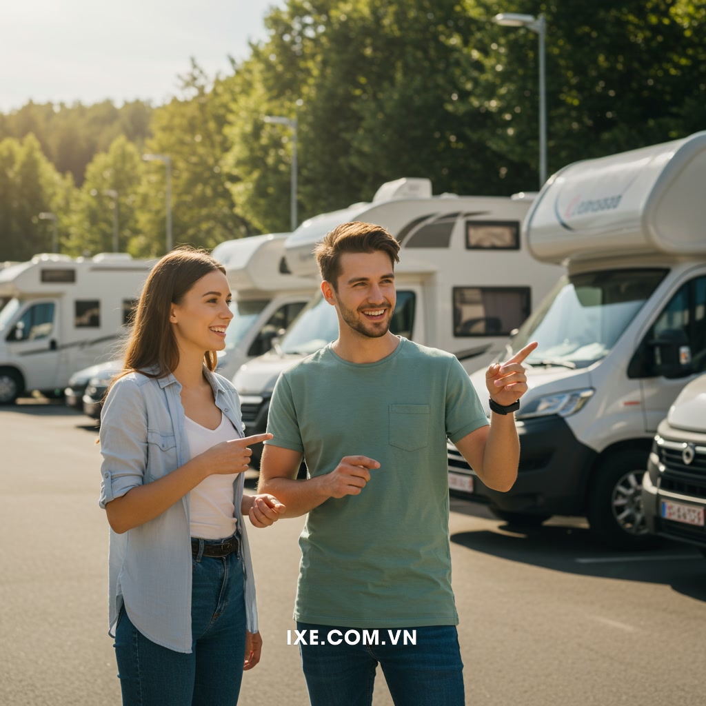 A-Z Hướng dẫn thuê xe camping chi tiết: Từ chọn xe đến thủ tục