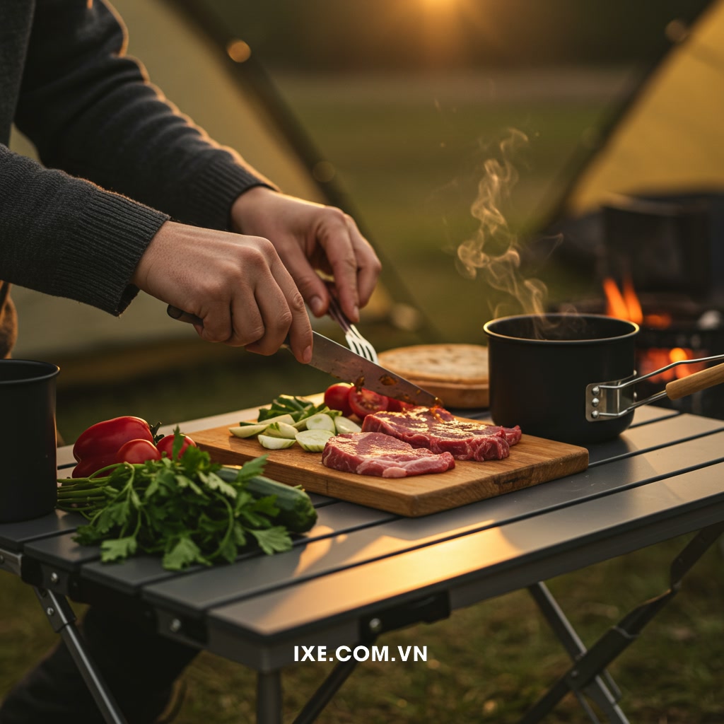 Bí quyết chuẩn bị và thưởng thức ẩm thực địa phương tại điểm cắm trại