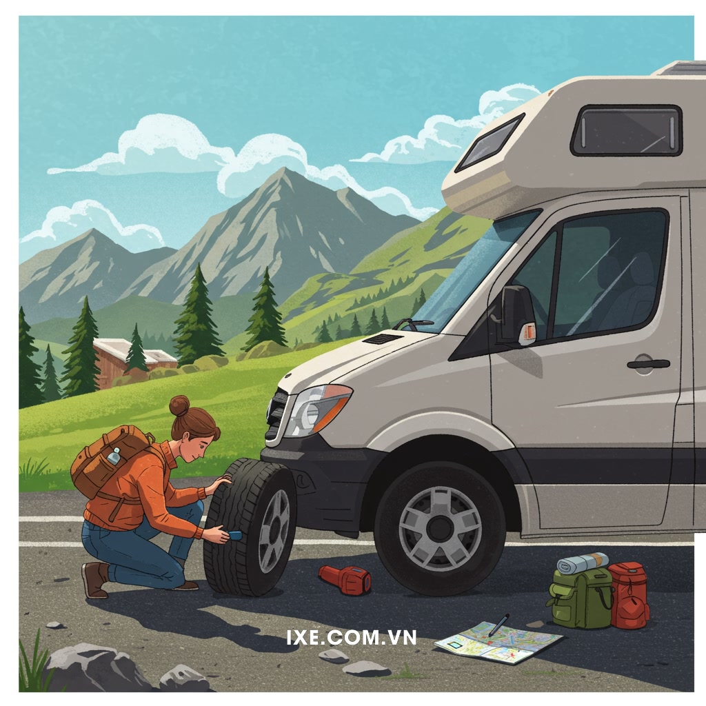 Các biện pháp phòng ngừa và lời khuyên an toàn khi lái xe camping