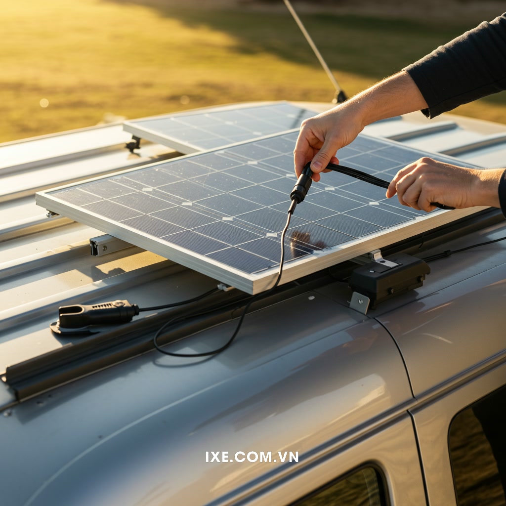 Các Bước Lắp đặt Hệ thống Pin Năng lượng Mặt trời Cơ bản