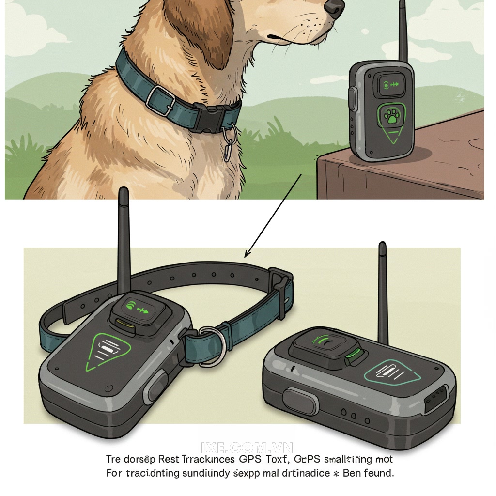 Các loại thiết bị định vị GPS phổ biến cho thú cưng