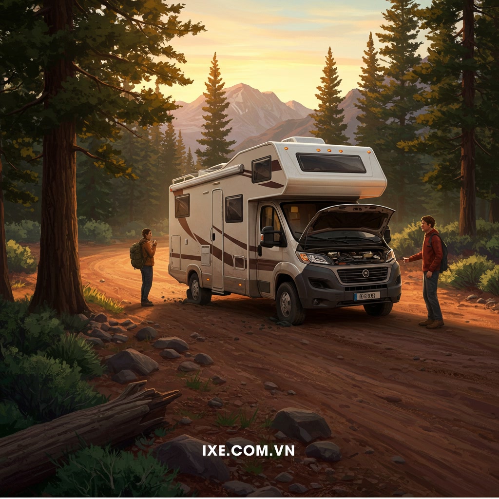 Các tình huống khẩn cấp thường gặp khi sử dụng xe camping thuê