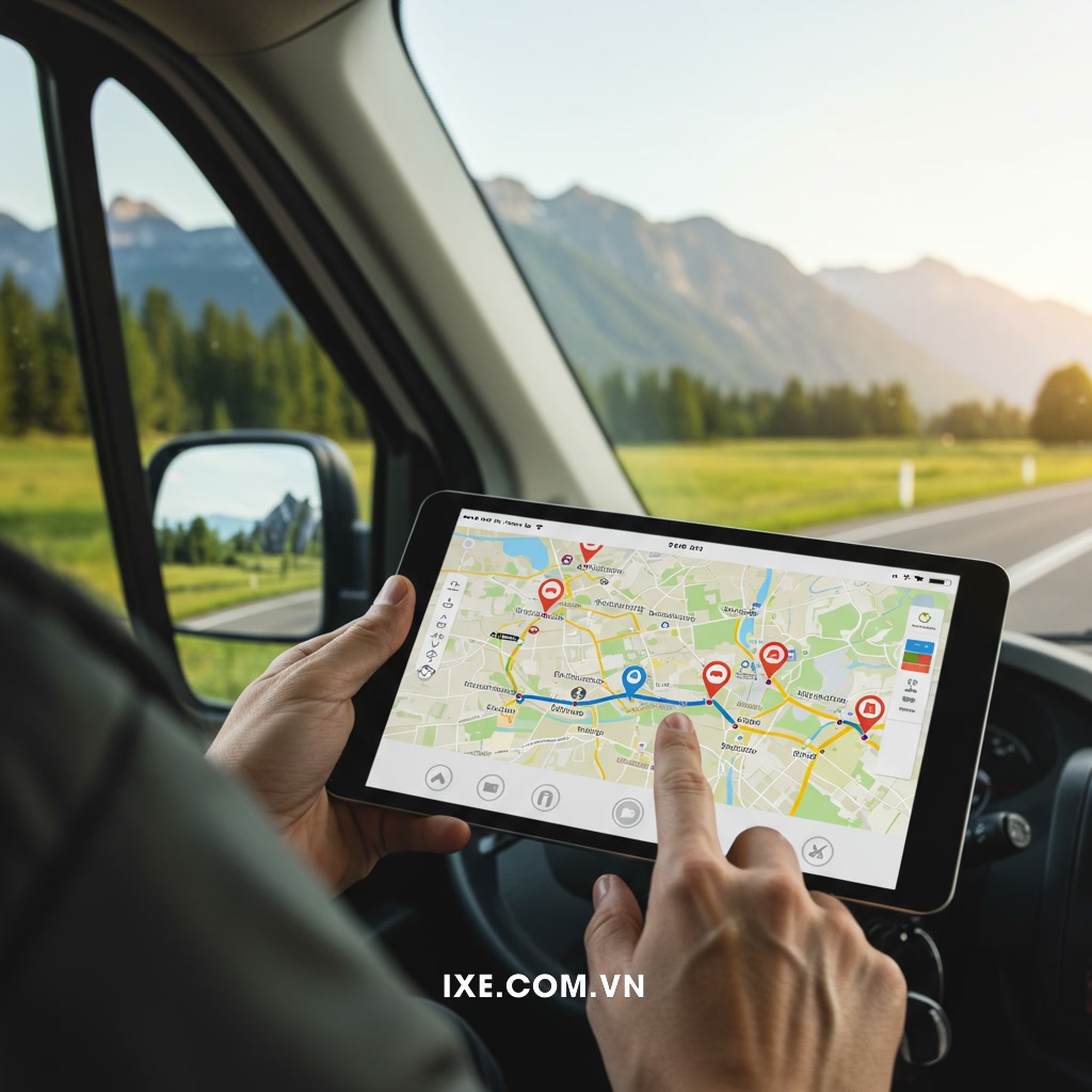 Các Tính Năng GPS Cụ Thể Hỗ Trợ Người Thuê Xe Camping