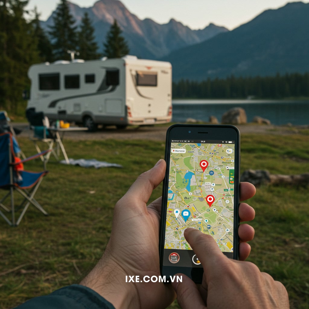 Các Ứng dụng Hàng đầu cho Lập kế hoạch và Trải nghiệm Du lịch Xe Camping