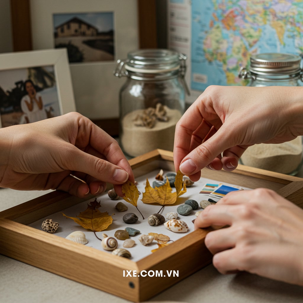 Cách lưu giữ và trưng bày kỷ vật chuyến đi một cách ý nghĩa