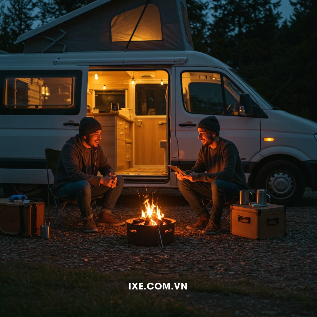 Chia sẻ câu chuyện du lịch xe camping đáng nhớ của bạn