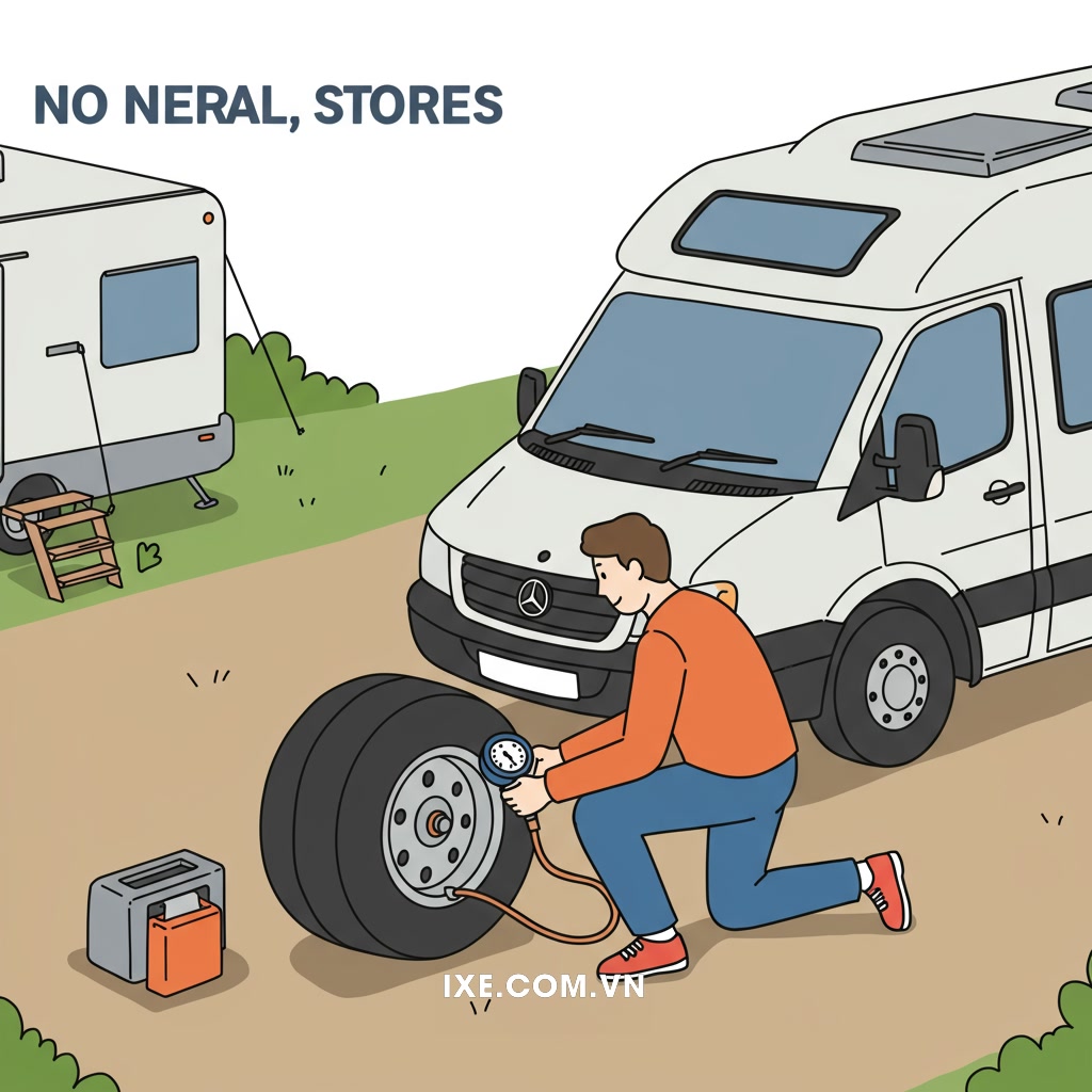 Chuẩn bị trước chuyến đi: Lựa chọn và kiểm tra xe camping thuê