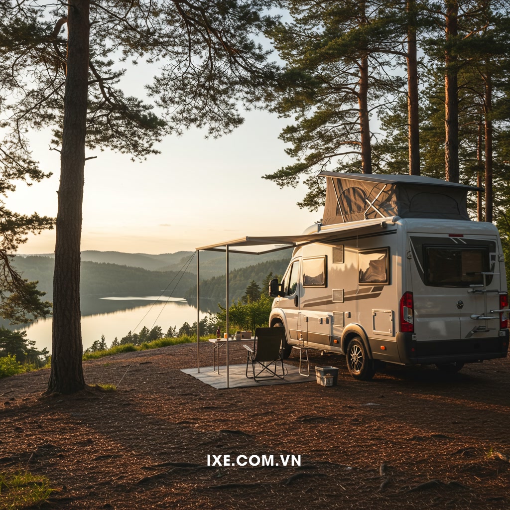 Du lịch Glamping xe camping: Trải nghiệm sang chảnh đang lên ngôi