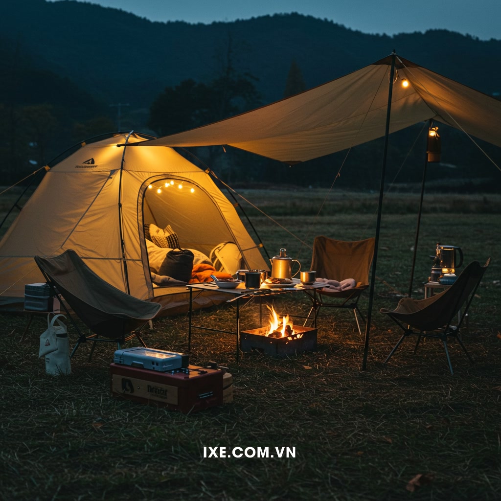 Giới thiệu: Camping và trải nghiệm ẩm thực địa phương