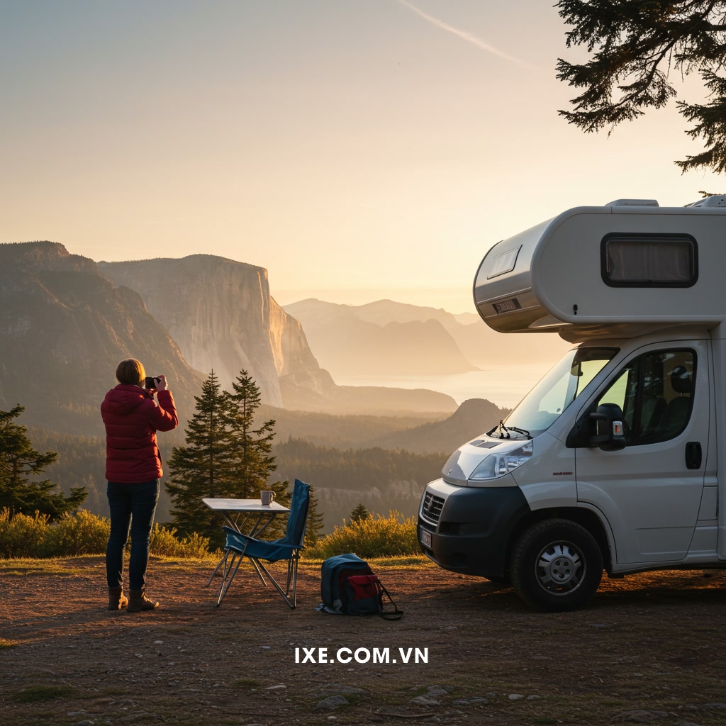 Giới thiệu: Chụp ảnh phong cảnh trên chuyến đi xe camping