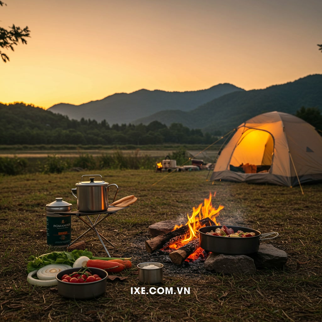 Giới thiệu: Kết hợp Camping và Ẩm thực địa phương - Trải nghiệm độc đáo