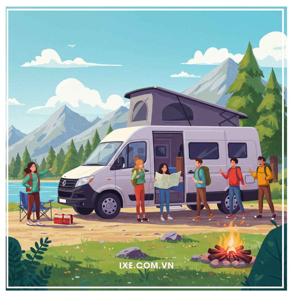 Giới thiệu về thuê xe camping và tầm quan trọng của trải nghiệm khách hàng