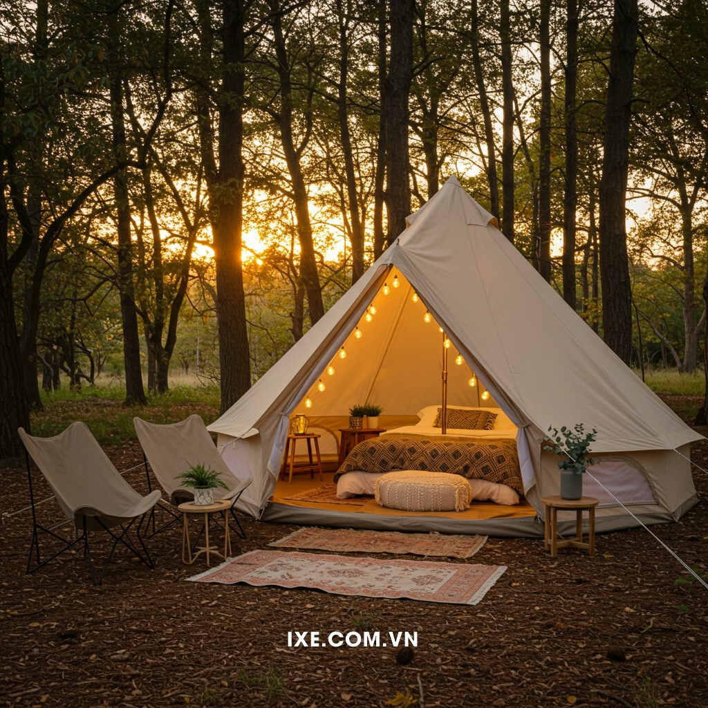 Glamping: Xu hướng nghỉ dưỡng sang trọng giữa thiên nhiên
