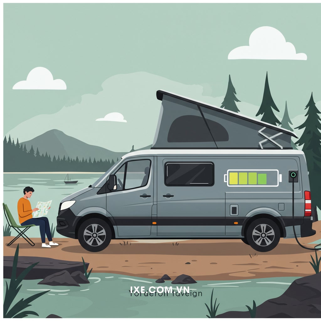 Hiểu rõ về xe camping điện thuê và nhu cầu năng lượng đặc thù