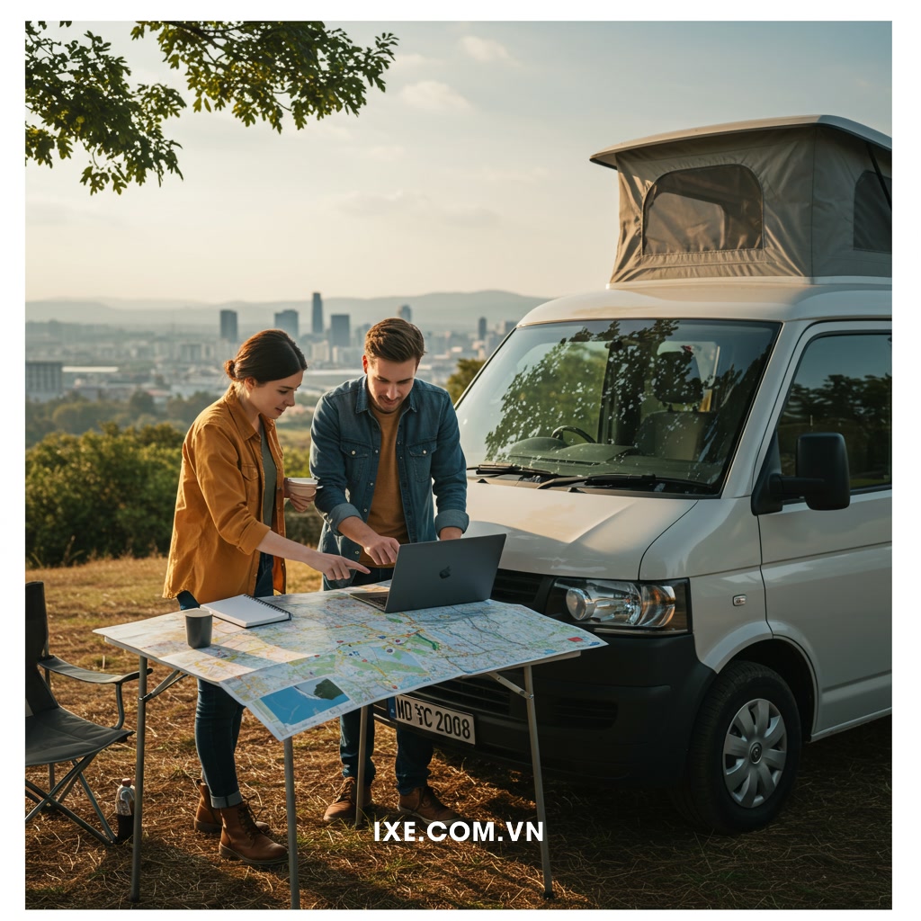 Kết hợp hoàn hảo: Lên kế hoạch chuyến đi cắm trại gần thành phố bằng xe camping