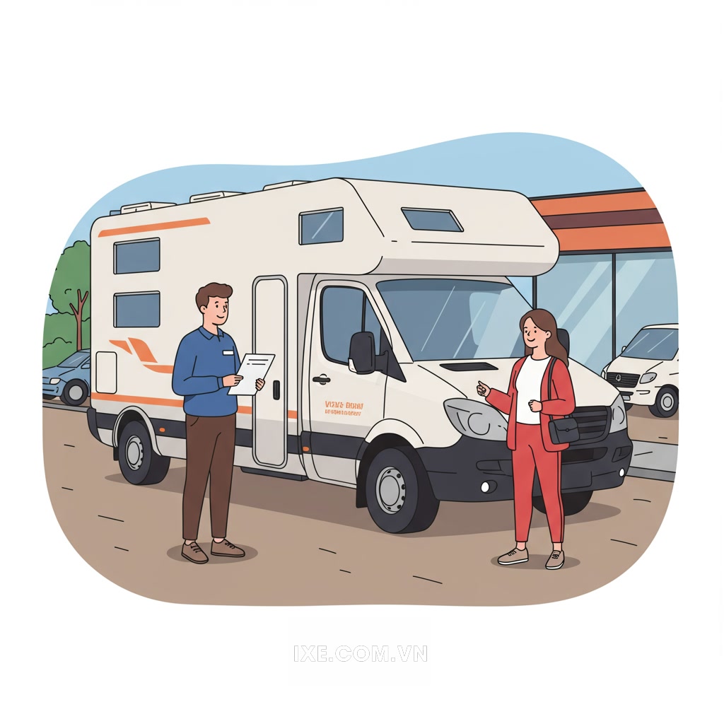 Kinh nghiệm thuê xe camping hiệu quả: Từ tìm kiếm đến bàn giao xe