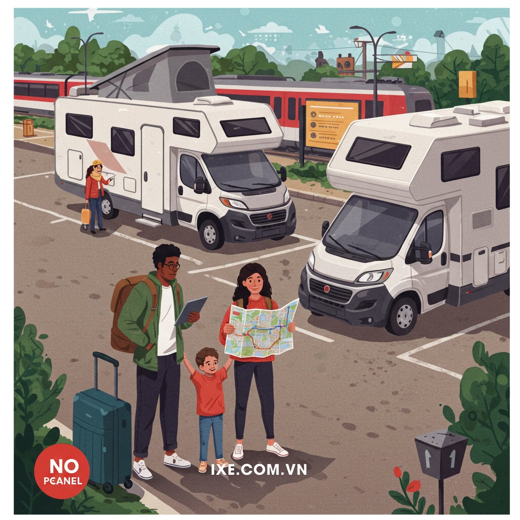 Kinh nghiệm thuê xe camping phù hợp với hành trình kết hợp