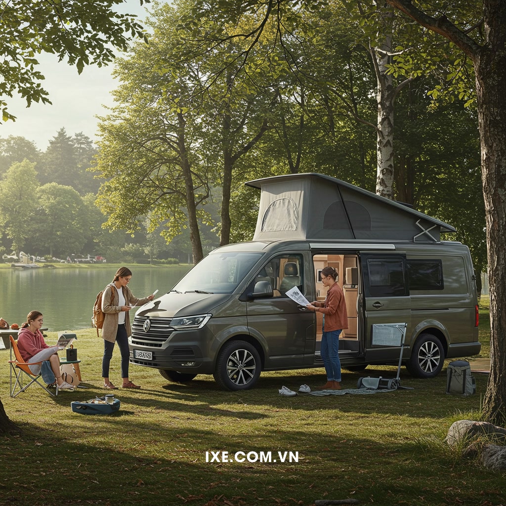 Lên kế hoạch và chuẩn bị ban đầu (Chọn xe, bao gồm thuê xe camping)