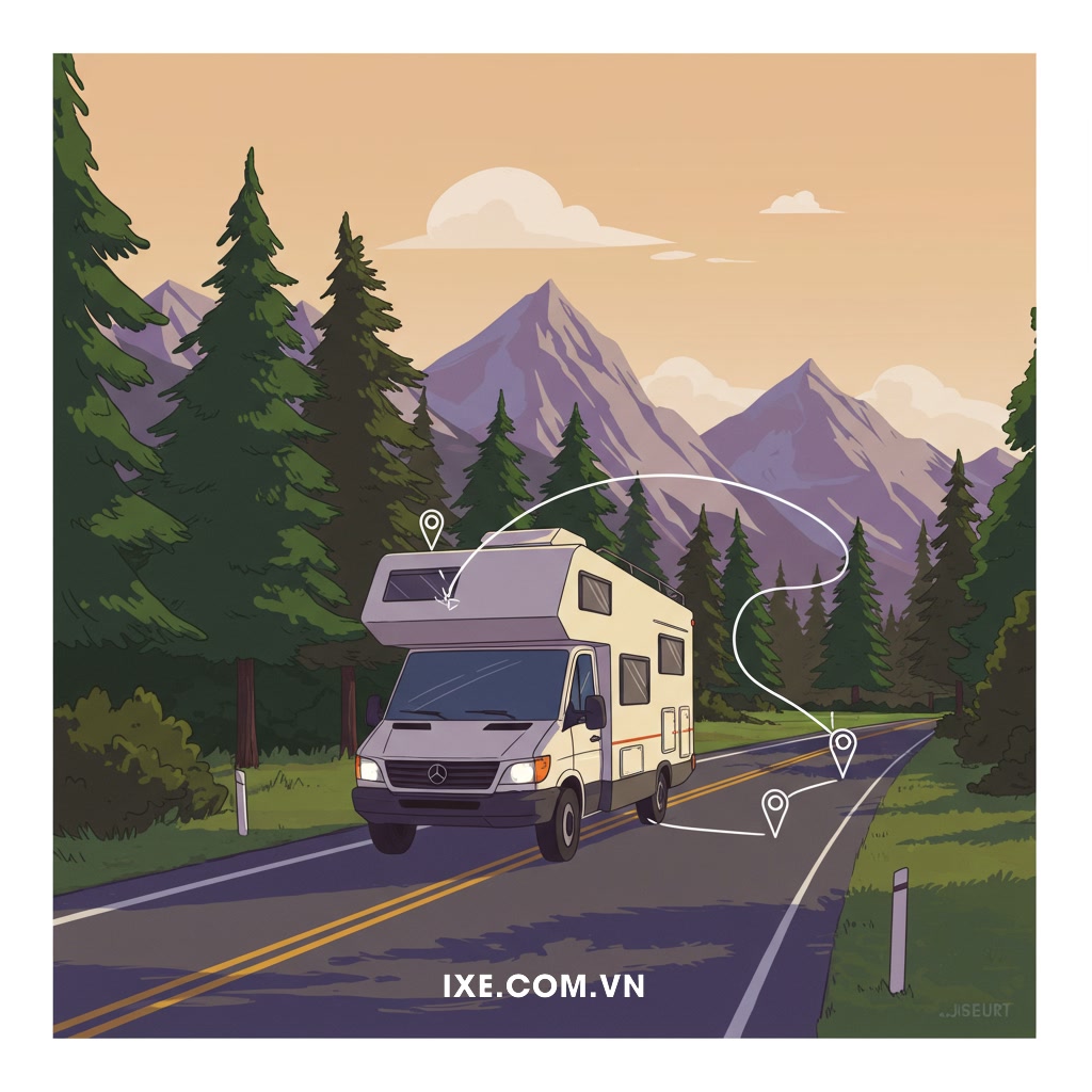 Lợi Ích Của Việc Sử Dụng GPS Thông Minh Khi Thuê Xe Camping