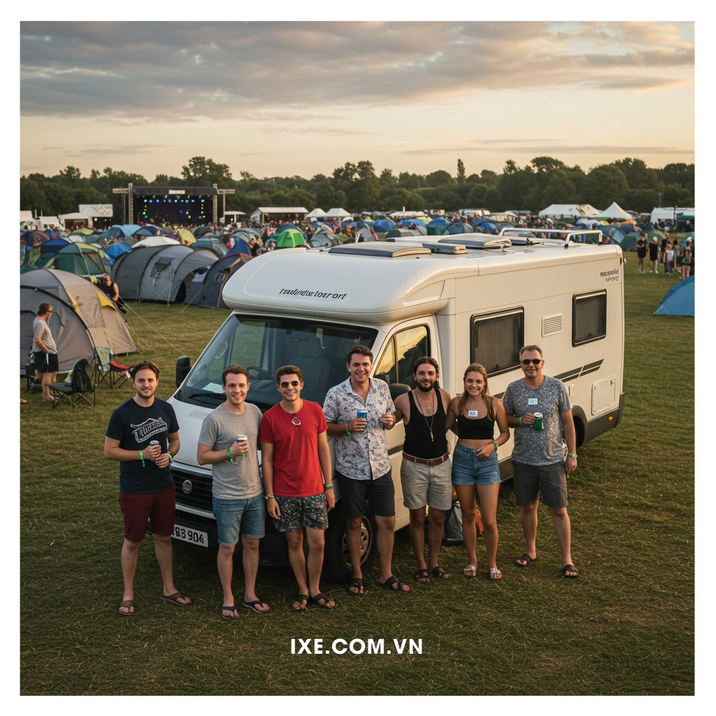 Lợi ích khi Chọn Dịch vụ Thuê Xe Camping cho Chuyến đi Lễ hội