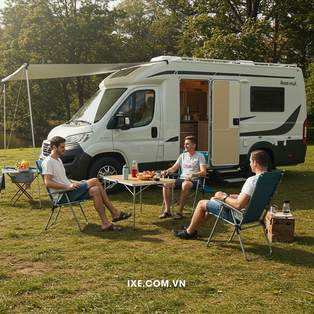 Lợi ích vượt trội của trang bị thông minh cho trải nghiệm thuê xe camping