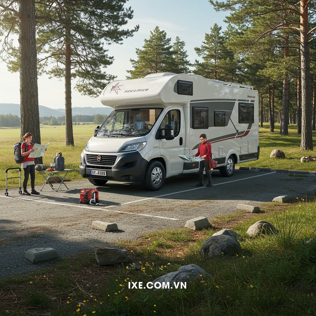 Lời khuyên để có chuyến đi thuê xe camping an toàn và đúng luật