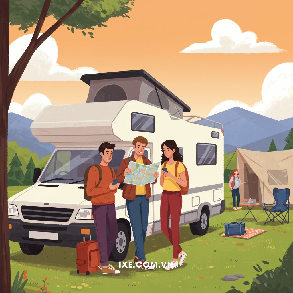 Lời Khuyên Để Luôn An Tâm Trên Mọi Nẻo Đường Với Xe Camping Thuê
