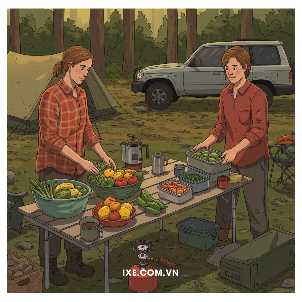 Lời khuyên hữu ích cho chuyến camping kết hợp khám phá đặc sản