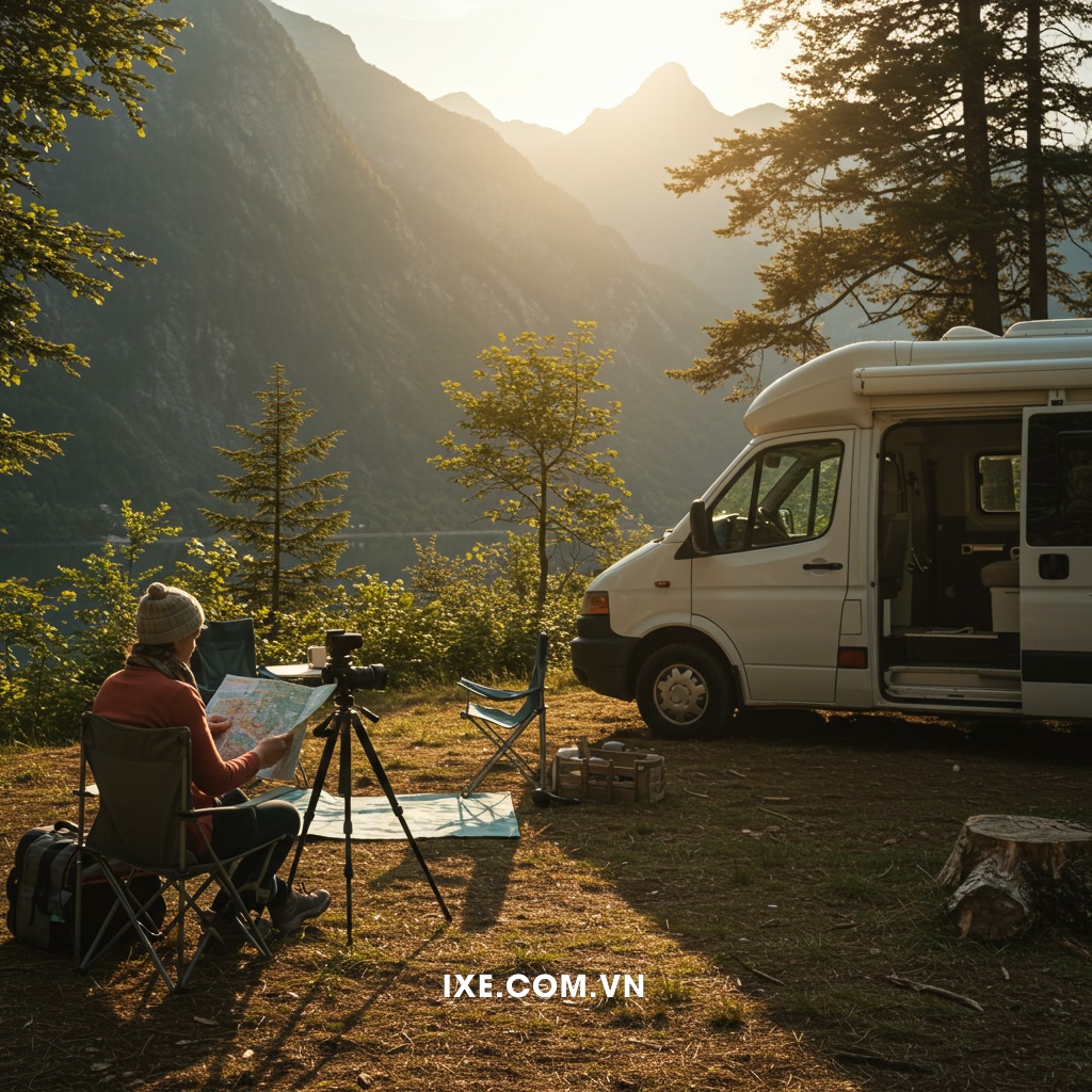 Lời khuyên thêm khi kết hợp thuê xe camping và nhiếp ảnh