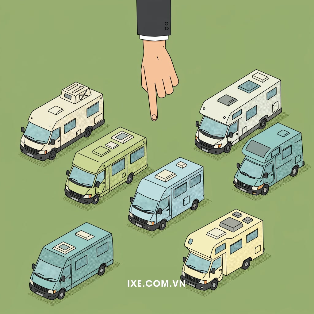 Lựa chọn dịch vụ cho thuê xe camping phù hợp