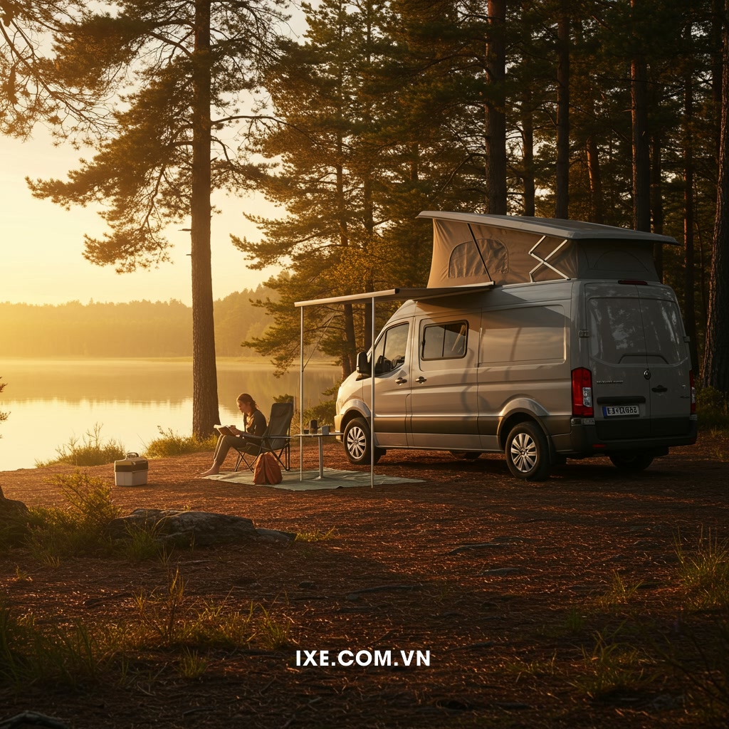 Lưu giữ những khoảnh khắc độc đáo khi du lịch bằng xe camping thuê