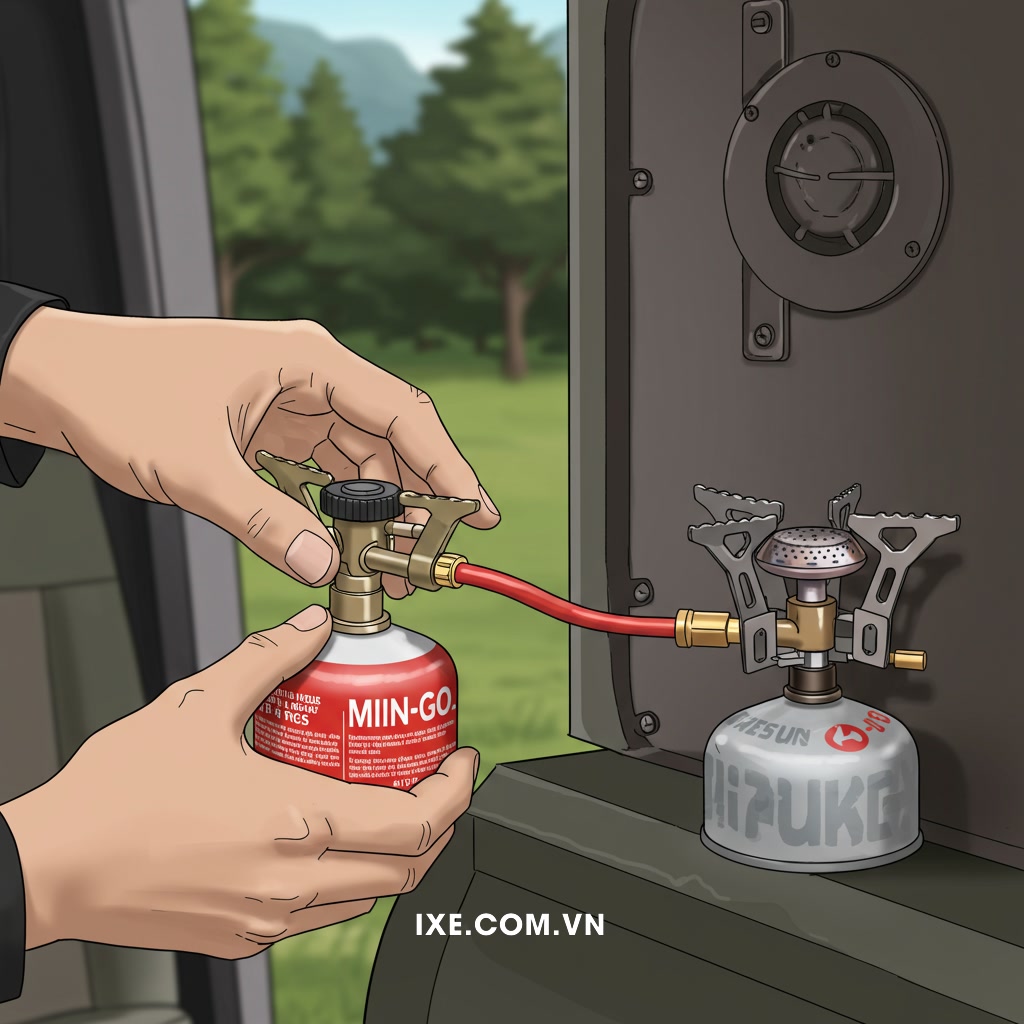 Lưu ý an toàn khi vận chuyển và sử dụng bình gas mini