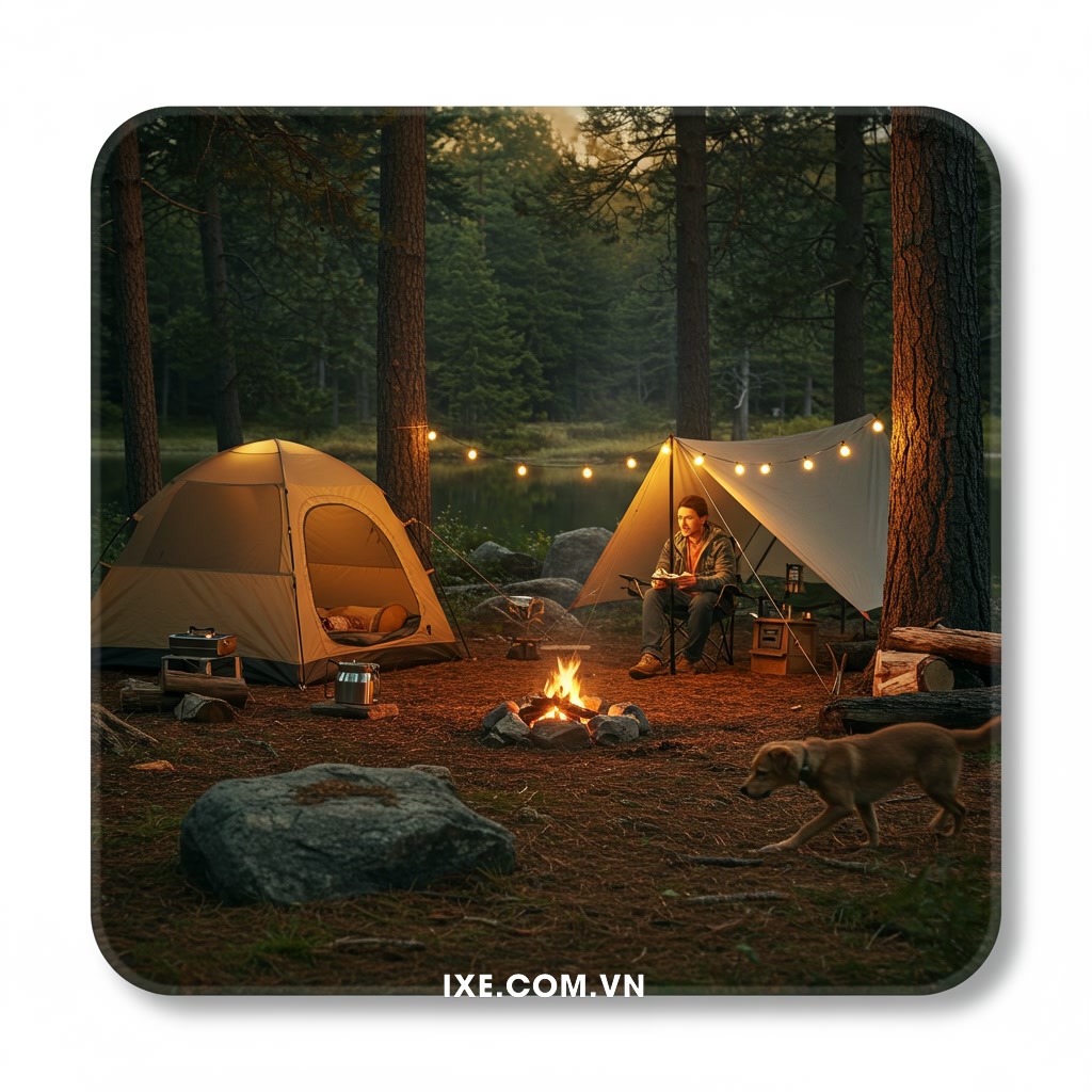 Mở đầu: Xu hướng camping cùng thú cưng và những lo ngại