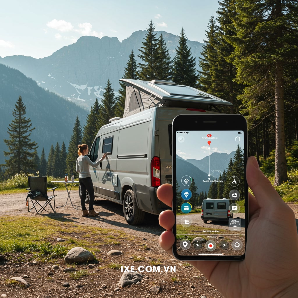 Nâng cao trải nghiệm sử dụng xe camping trong chuyến đi với VR/AR