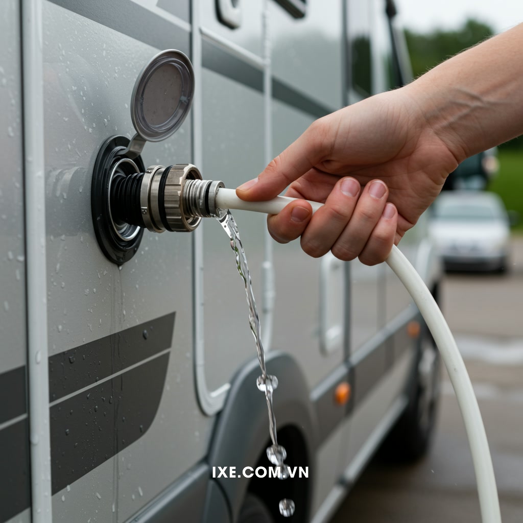 Nạp nước sạch, sử dụng và tiết kiệm nước hiệu quả