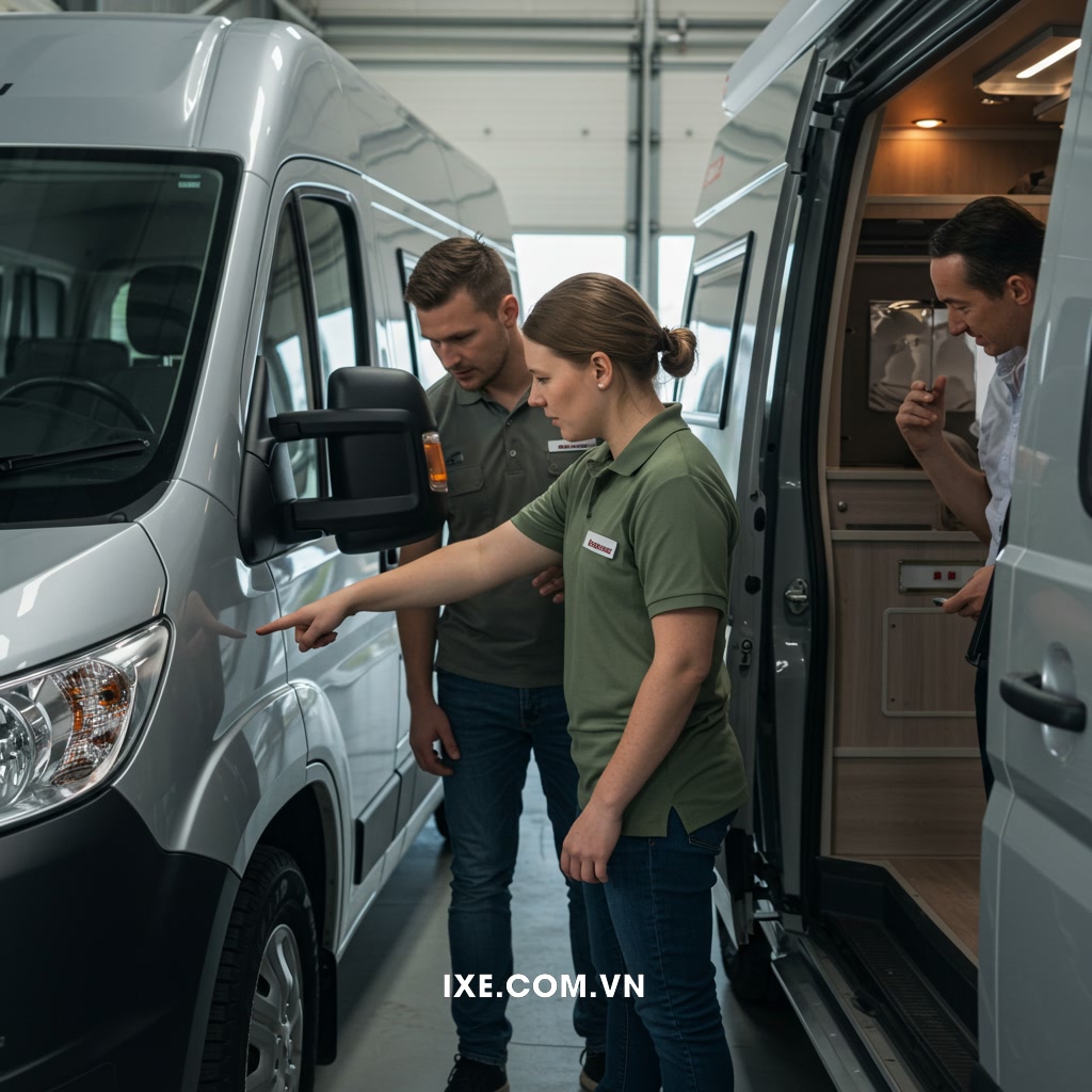 Những điều cần kiểm tra và lưu ý khi nhận bàn giao xe