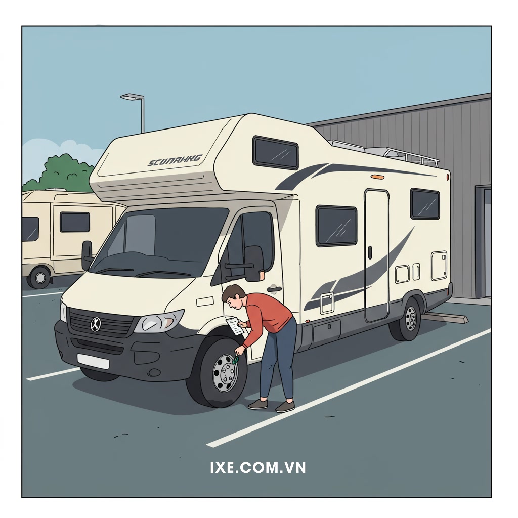 Những lưu ý đặc biệt khi sử dụng xe camping đi thuê