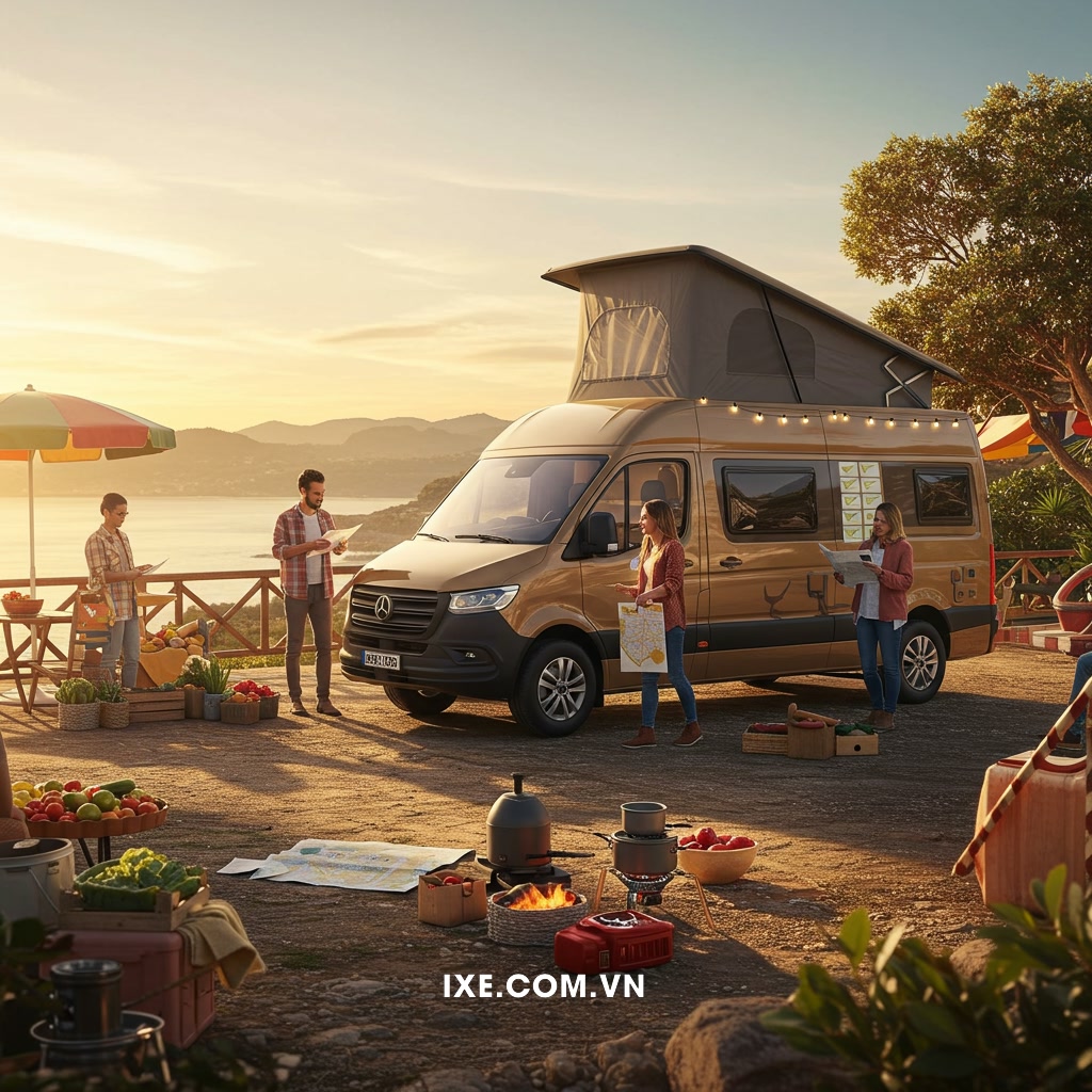 Những lưu ý cần biết khi thuê xe camping và du lịch ẩm thực