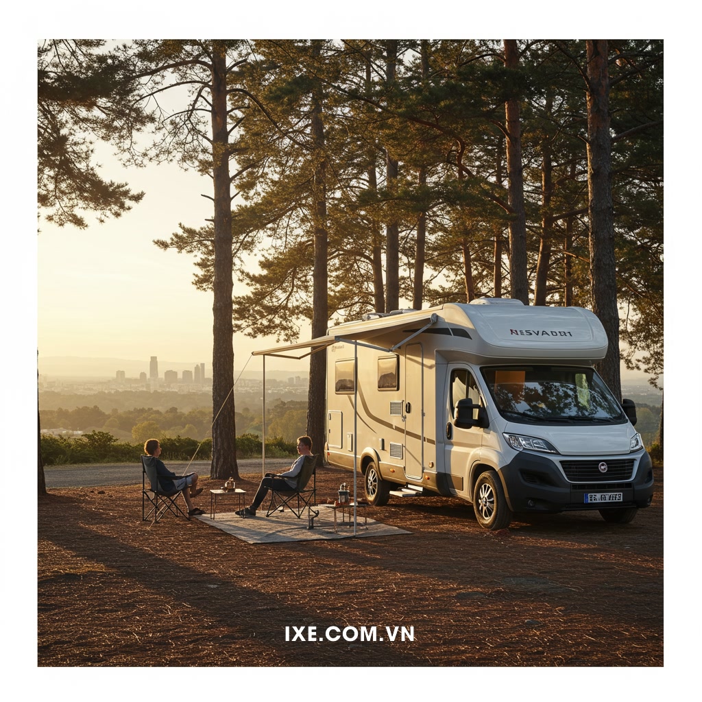 Những lưu ý quan trọng khi sử dụng xe camping tại điểm cắm trại