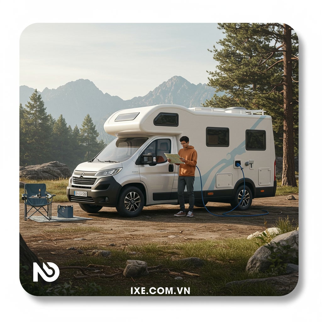 Những mẹo và kinh nghiệm hữu ích cho chuyến đi xe camping điện thuê suôn sẻ