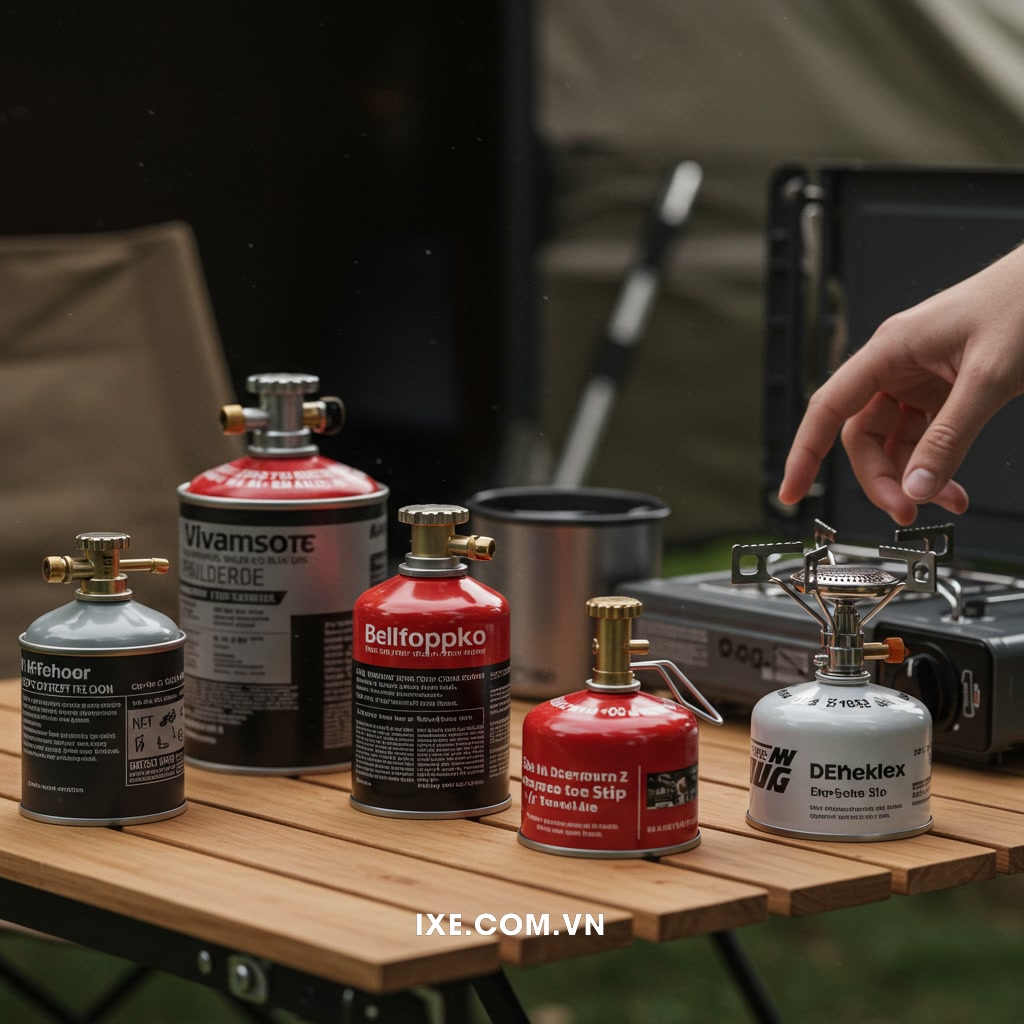 Những yếu tố cần cân nhắc khi lựa chọn bình gas mini cho xe camping