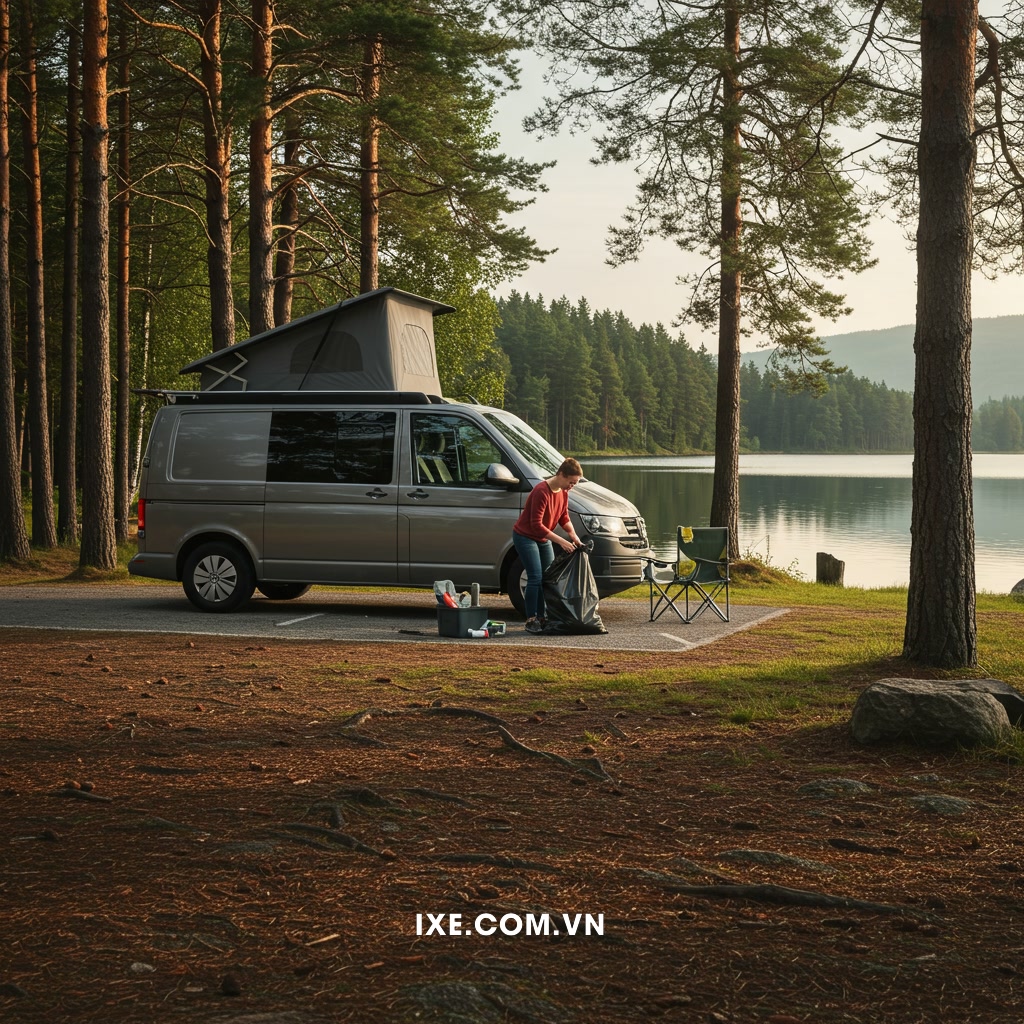 Quy định chung về hoạt động cắm trại và sử dụng xe camping