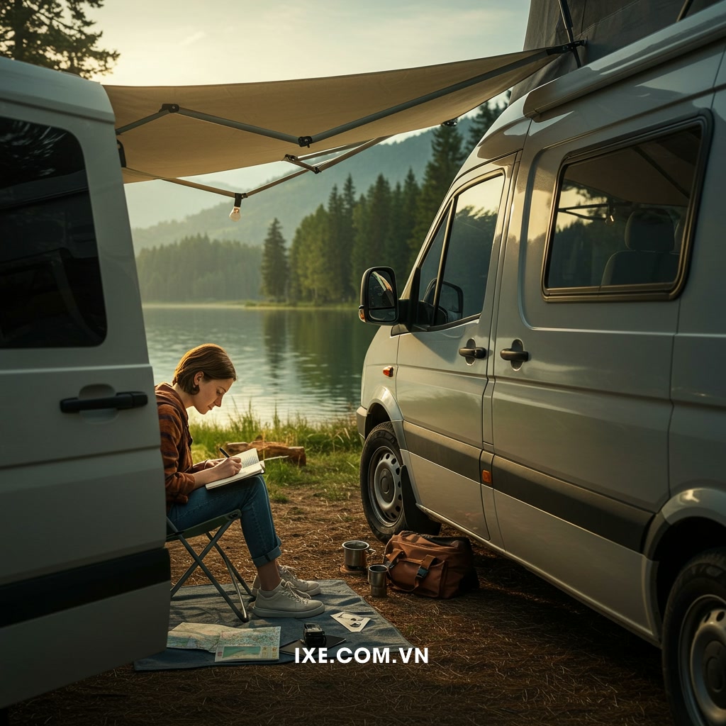 Tại sao nên ghi lại hành trình thuê xe camping của bạn?