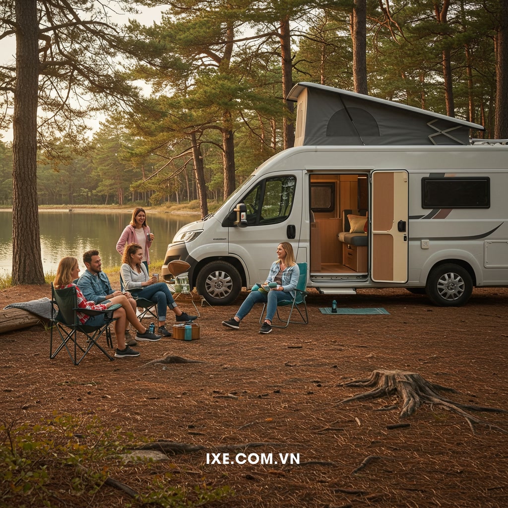 Tại sao nên lựa chọn thuê xe camping cho chuyến đi?