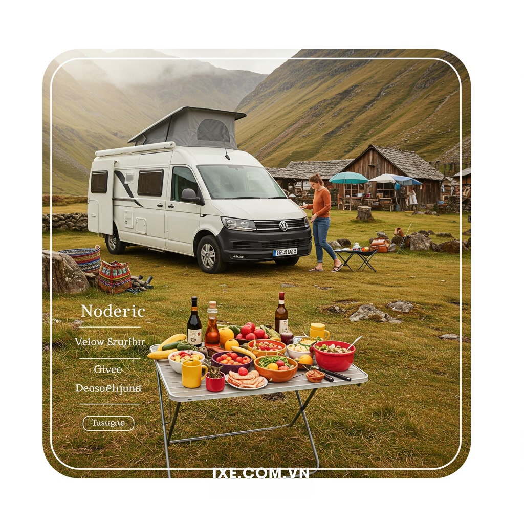 Tại sao thuê xe camping lại lý tưởng để khám phá ẩm thực địa phương?