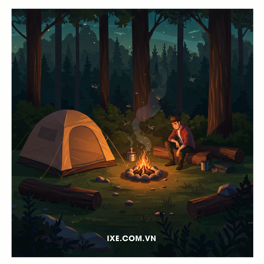 Tầm quan trọng của việc bảo vệ khỏi côn trùng trong chuyến camping