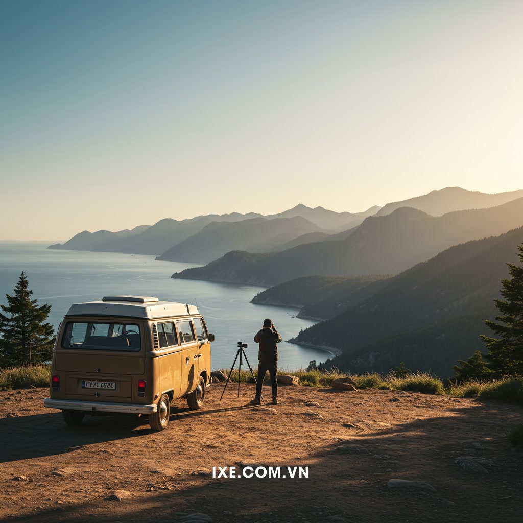 Tận dụng lợi thế của xe camping thuê để tìm kiếm góc chụp độc đáo