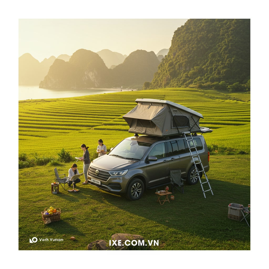 Tổng quan về thị trường thuê xe camping tại Việt Nam