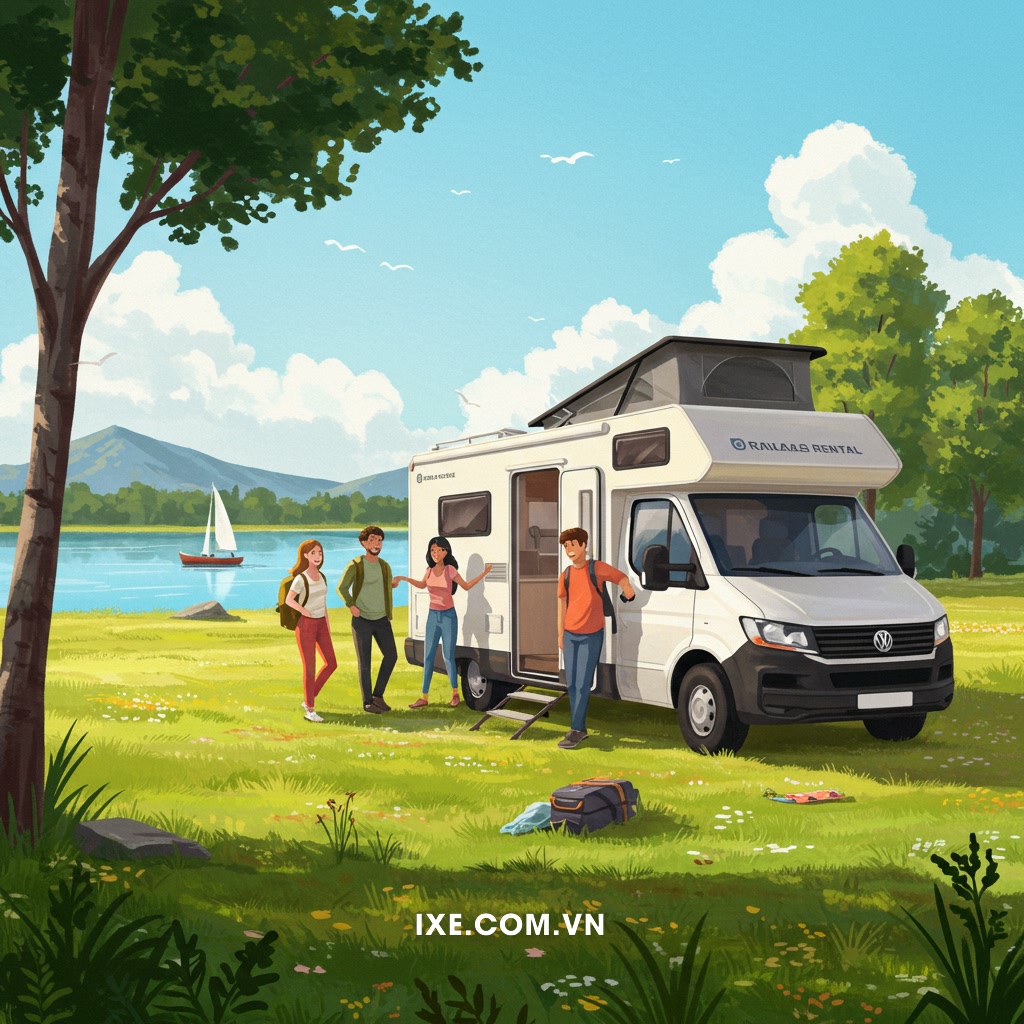 Trải nghiệm du lịch xe camping dễ dàng hơn với dịch vụ cho thuê xe