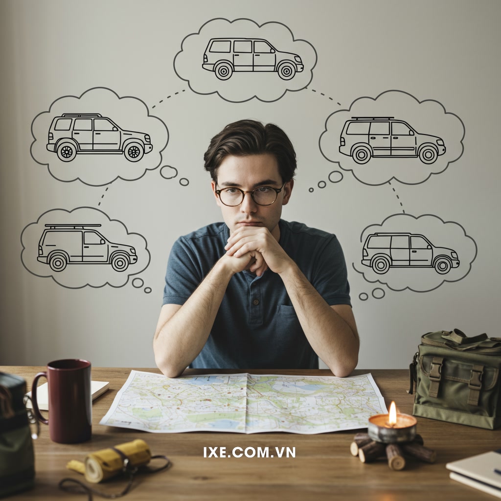Xác định nhu cầu về phương tiện cho chuyến đi camping của bạn